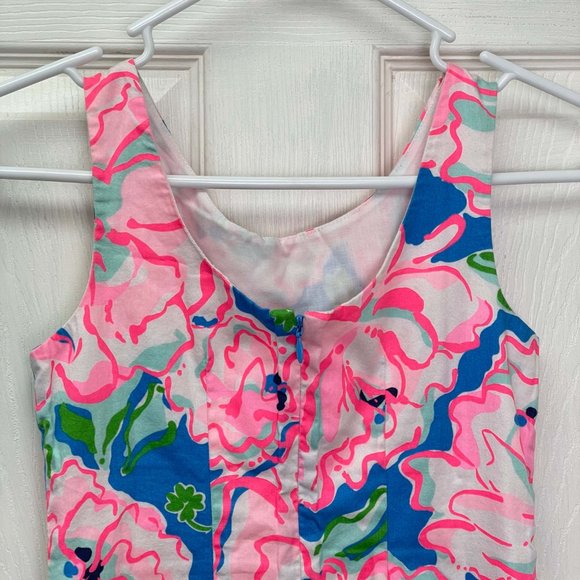 Lilly Pulitzer Pink and Blue Sleeveless Sundress - Picture 6 of 10